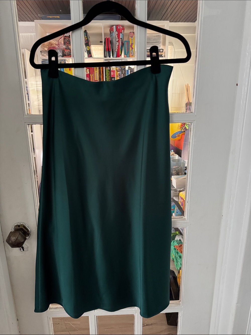 NWT J. Crew Satin Skirt